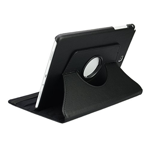 4in1 Hülle für Samsung Galaxy Tab A 9.7 (T550 T551 T555N) – Schutzhülle Cover Case Tasche ( unterstützt automatische Wake up Sleep Funktion), Schwarz + 1x Schutzfolie + 1x Touchpen - 5