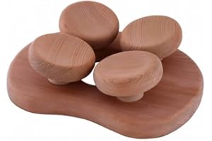 ARZER Halu Sauna Cojín Reposacabezas Ergonómico Cabeza de Red Cedar