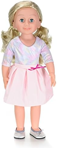 WeGirls The Traveller Doll 18 Inch. Pink skirt, body shirt and shoes included. Premium Brand.