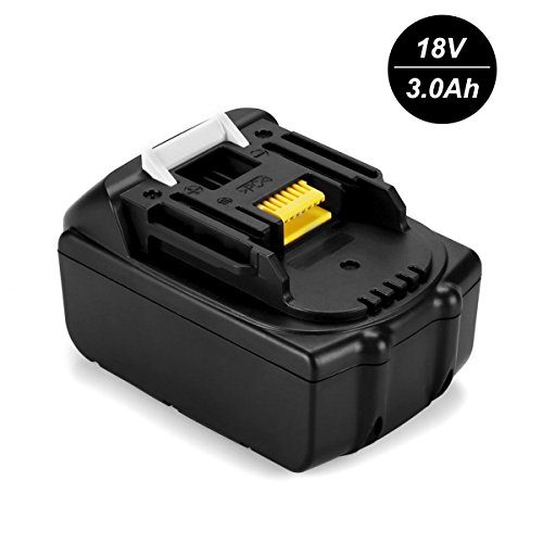 Forrat Für Makita Akku 18V 3.0Ah Li-ion Batterie Werkzeug ErsatzAkku BL1830 LXT-400 BL1840 BL1850