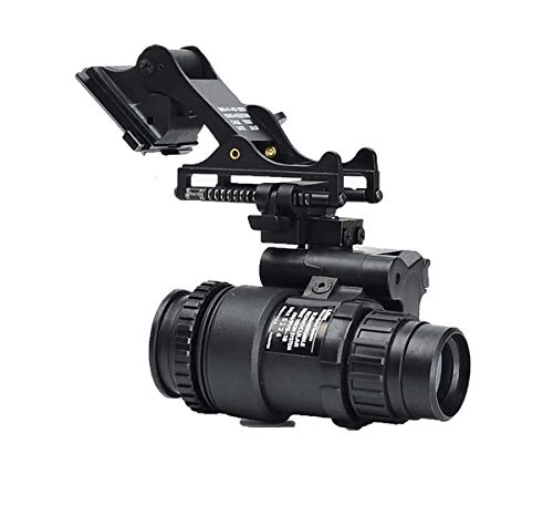 WLXW Fixation de Casque, Lunettes de Vision Nocturne avec Supports NVG, Support Accessoire de Casque Tactique Entièrement en Métal PSV-14 PSV-18 pour M88 Mich Fast