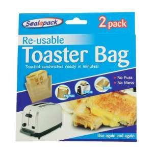 2 x Reusable Toaster Bag Toasted Sandwiches by 151 Products LTD