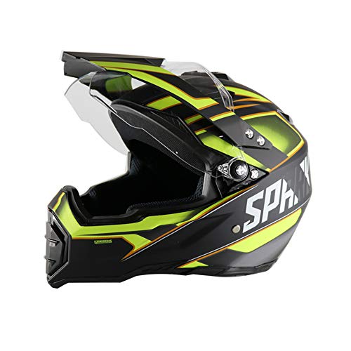 crosshelm mit visier schwarz