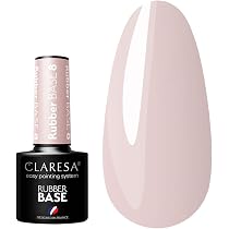 Claresa Gummibase Pastell Beige – Für Weiche Nägel, Bis 4 Wochen Halt