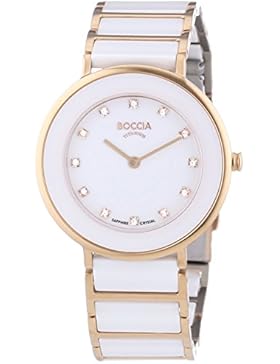 Boccia Damen-Armbanduhr XS Analog Quarz Keramik 3209-04