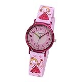 ZEEme Watches Mädchen-Armbanduhr Analog Quarz Textil 095000043