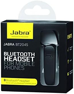 Genuine Black Jabra-Bluetooth Headset Wireless Bluetooth-in-Ear Headset Hands-free With Mic for Mobile Phones and Tablets Samsung Galaxy Ace 4, Samsung Galaxy Young 2, Samsung Galaxy Star 2, Samsung Galaxy Core II, Samsung Galaxy S5 Sport, Samsung Galaxy S5 LTE-A G906S