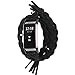 Produktbild Skryo Hanfseil Handgewebtes Uhrenarmband für Fitbit Charge 3 (Schwarz)