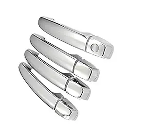 A2D Car Chrome Door Handle Cover Set of 4 For Mahindra Quanto