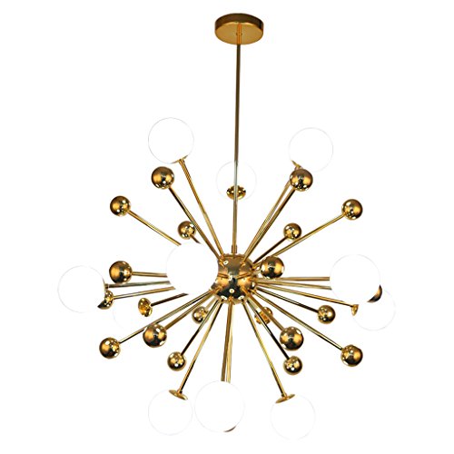 Preisvergleich Produktbild Kronleuchter Deckenleuchte Nordischen Stil Postmodern Kreative Persönlichkeit Molekül Gold 11 Beleuchtung für Wohnzimmer / Schlafzimmer / Flur / Gang Einzigartiger Stil