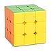 Produktbild 3x3 Speed-Cube AMSTERDAM - 6-Colors ohne Sticker - Stickerless - Schneller und robuster Profi Speed-Cube 3x3 mit optimierten Dreheigenschaften für Speed-Cubing (3x3x3 Cubikon-Moyu Aolong V2)