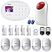 Price comparison product image KERUI W20 WiFi GSM 2.4GHz Home Office Security Burglar Wireless Alarm System External Siren PIR Motion Detector Door Sensor Panci Button RFID Remote Control