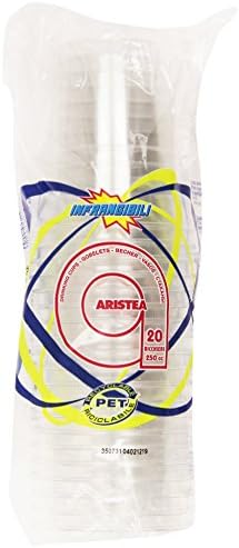 Aristea-Glasses Unbreakable Solid 250cc - 20)