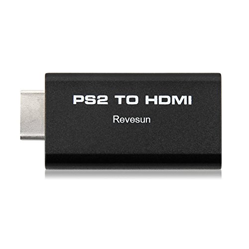 Revesun PS2 A HDMI adattatore convertitore Video con Audio 3,5 mm uscita Audio compatibile con tutti i PS2 Display Modalità