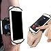 Produktbild Gelink Handy Sportarmband iPhone / Android, Universell Laufarmband Telefon Handyhalter, Sport Armband für Laufen, Joggen, Radfahren, Wandern, Armbinde für iPhone X / XS / XS Max / XR /8/7/6/6s, Samsung Galaxy S9, bis zu 6,5 Zoll (Schwarz)