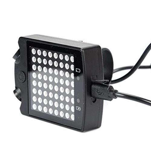 NONMON Fahrrad Rücklicht, Wasserdicht Rücklicht mit Blinklicht und Sicherheit Abstand halten Streifen - 8