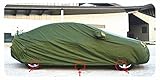 Premium Green Colour Full Car Body Cover Double Stitched Limited Edition Design For Datsun Go by Khushal Leatherite