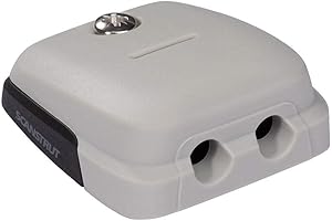 Scanstrut Horizontal Double-Entry Cable Seal - Grey