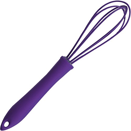 Schneebesen mini 19 cm, lila, Kochblume Edition, Silikon