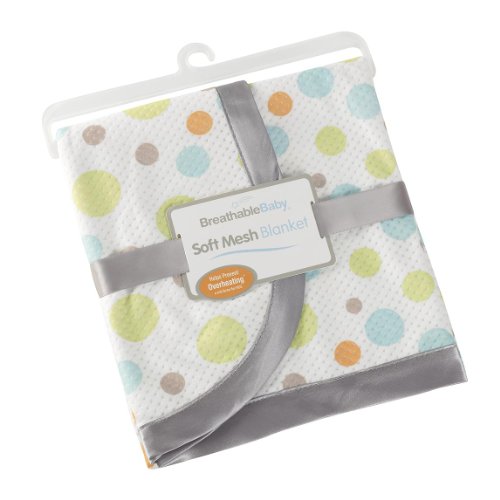 BreathableBaby Soft Mesh Blanket in Safari Dot