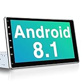 💙 Betriebssystem: Android 8,1, Interner Speicher (ROM): 16GB, Arbeitsspeicher (RAM): 2GB mehr Speicher für Apps-Installtion, Bildschirmauflösung: 1024x600, Ausgangsleistung: max. 4x50W, Eingebauter Marken-Radio-IC: NXP TEF6686 für besseren Radioempfang