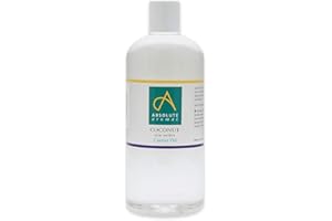 ‎ABSOLUTE AROMAS Absolute Aromas fraktioniertes flüssiges Kokosöl 500 ml - 100% natturein, natürlich, tierversuchsfrei, vegan, gentechnikfrei - Für Haare, Haut, Massage und aromatherapische Öle geeignet