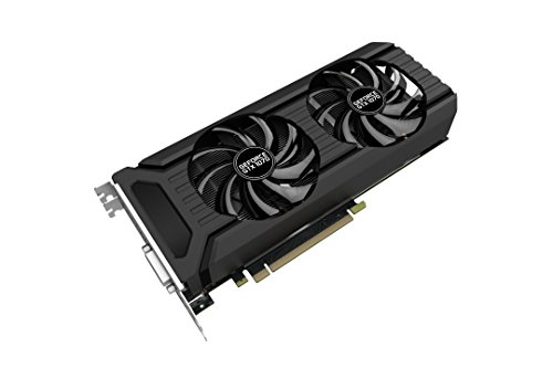 Palit GeForce GTX 1070 Dual - Tarjeta Grafica de 8 GB GDDR5 VR Ready  1920 Core  1506 MHz GPU  Color Negro