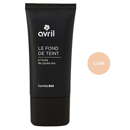 Avril Liquid Foundation Cream Organic EcoCert 30ml - Clair (Light)