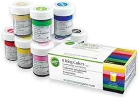 Wilton Kit Colorants Alimentaires Gel 8 Pots 28.3 g (226.4g)