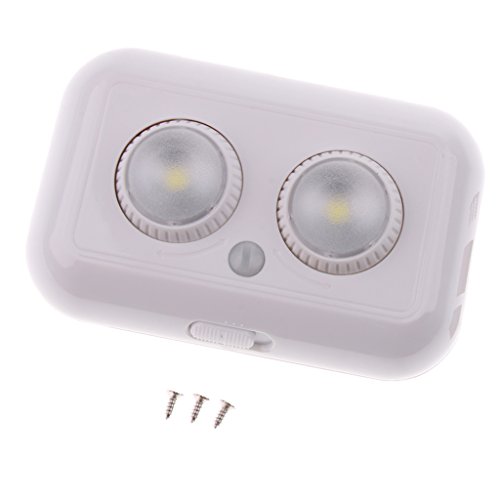 Preisvergleich Produktbild Baoblaze LED Schrankbeleuchtung Dimmbar Nachtlicht mit Bewegungsmelder und Lichtsensor, Schrankleuchte mit 3 Helligkeitsstufen für Wandschrank, Kleiderschrank, Kabinett, Küche - Kaltweiß