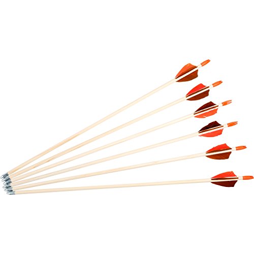 Small Foot by Legler Sportbogen Set 34 Zoll, Rattan-Palmenholz Bogen mit 6 Pfeilen und Zielscheibe, Sportgerät kein Spielzeug, fördert die Konzentration und Motorik, für Kinder ab 6 Jahren - 2