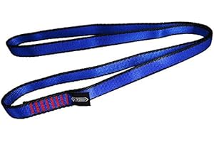 NewDoar Eslinga de Escalada de Nailon de 16mm 22KN 4840lb Certificado EN566 UIAA104 Cable Multiusos para Escalada en Roca, creación de Sistemas de Anclaje, Equipo de rapel, Trabajar en árboles