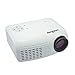 Produktbild Mengshen Full HD Mini LCD Beamer Projektor tragbare 20000 Stunden Auflösung: 640 * 480P Unterstütze bis zu 1920 x 1080P Portable Pocket Projector Heimkino LED Beamer Unterstützung HDMI SD USB RCA / AV VGA Audio Video für Lernspiel Video Film Meeting MS-E07White