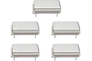 CIZIHUU 5pcs 1m 1 MHz 1.000 MHz Oszillator Inline aktiver Kristall OSC DIP-4 Rechteckige Taktschwingung voller Größe