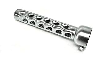 Motorcycle Storehouse Long 8" Exhaust Baffle fit 50mm/2" Drag Pipe Silencer (Baffle O.D. 48mm)