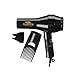HIGH QUALITY WAHL LIGHTWEIGHT POWERPIK TURBO 1250W HAIR DRYER AFRO PIK COMB NOZZLE