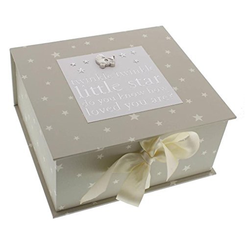 Bambino By Juliana Baby Gift - Twinkle Twinkle Little Star Keepsake Box - CG1059 by ukgiftstoreonline