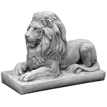 Leoni in Pietra Naturale, Leoni per Arredo Giardino, Sculture Leoni