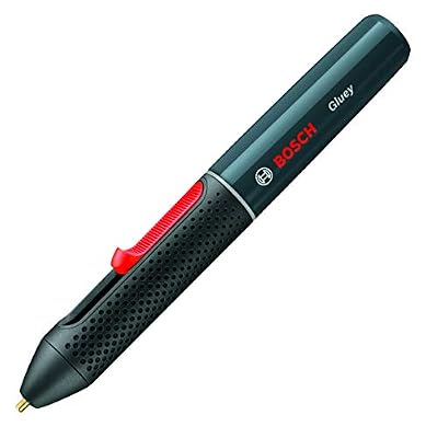 Bosch Stylo à Colle sans Fil Gluey Smoky Grey (avec 20 Bâtonnets de Colle, Gris, sous Carton)