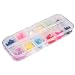 chinkyboo 60 Pcs Mix Colors Acrylic 3D Rhinstone Nail Art Glitter Bows / Butterfly Design In Box