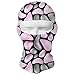 Produktbild Sdltkhy Pattern with Gray and Pink Stones Winter Cycling Full Face Mask Dust Protection Balaclava Hood for Men and Women