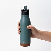 Deconox 540 ml Paslanmaz &Ccedil;elik Termos Matara - 4 Renk Se&ccedil;eneği (Krem, Yeşil, Siyah, Mavi) - Sıcak ve Soğuk Tutan Ofis ve Spor