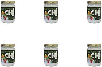 (6 PACK) - Chi Organic Virgin Coconut Oil - Cold Pressed| 500 ml |6 PACK - SUPER SAVER - SAVE MONEY