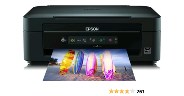 Epson Stylus Sx235w Imprimante Multifonctions Jet D Encre Couleur 3 En 1 Wifi Usb Noir Amazon Fr Informatique