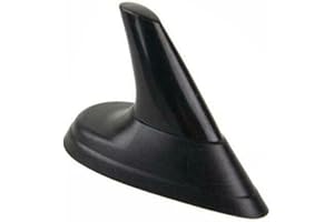 FACULX Antena sygnałowa samochodowa w kształcie płetwy rekina AM/FM konstrukcja sygnału radiowego antena dachowa samochody z samoprzylepną podstawą pasuje do dla SAAB 9-3 9-5 93 95 AERO