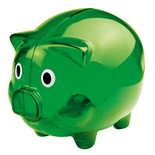 Piggy bank green