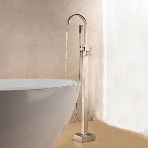 Luxury Floor Tap Double Side Shower Bath with Shower Tap Copper