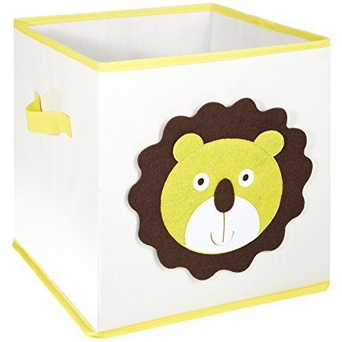 FABELBUNT® faltbare Spielzeugkisten mit versch. Tiermotiven (30x 30x 30cm)