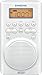 Produktbild Sangean H205 am/fm Wetter Alert Wasserdicht Dusche Radio H205 6.14x 4.01x 9.72 weiß
