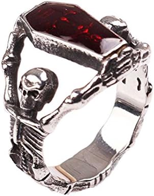 Bloody Coffin Ring UK Size Q